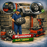 Wymiana kół / opon z wyważeniem