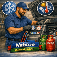 Obsługa / nabicie klimatyzacji