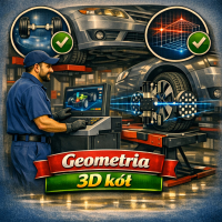 Ustawienie geometri / zbierzności kół