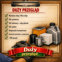 Duży przegląd zgodnie z programem serwisowym